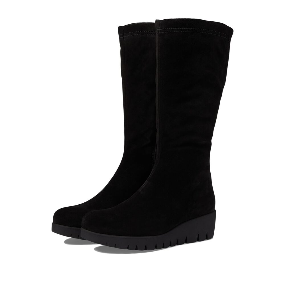 LA CANADIENNE TOVA BLACK SUEDE 7 M (B)